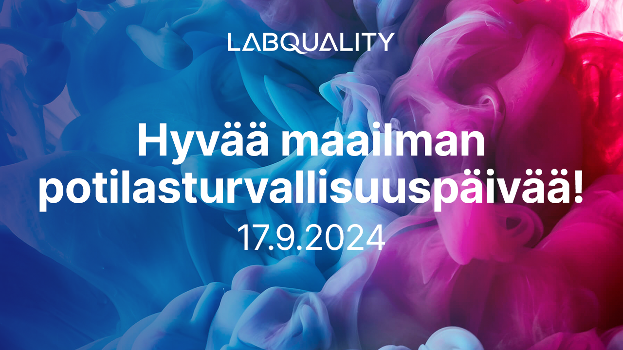 Maailman potilasturvallisuuspäivää vietetään 17.9.